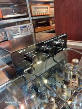 DYNACO QD-2 Five Chanel home theatre system Surround Matrix Box Chrom-Front